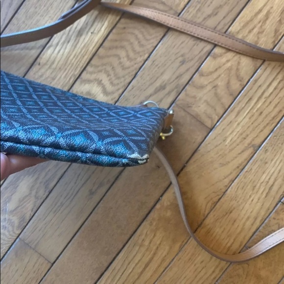 FOSSIL Sydney Top Zip Slim Leather Crossbody Purse - Picture 5 of 6